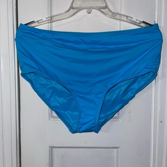 NWOT Vibrant Blue Swim Bottoms - Picture 1 of 5